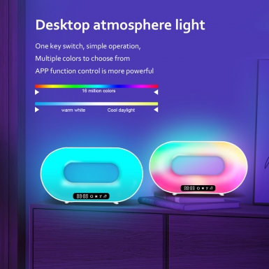 LED室内灯 - HCP059  无线充桌面氛围灯